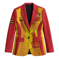 Custom Zimbabwe Cricket Blazer Go Champions - Wonder Print Shop