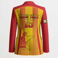 Custom Zimbabwe Cricket Blazer Go Champions - Wonder Print Shop