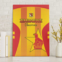 Zimbabwe Cricket Canvas Wall Art Go Champions LT15