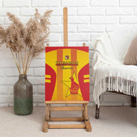 Zimbabwe Cricket Canvas Wall Art Go Champions LT15
