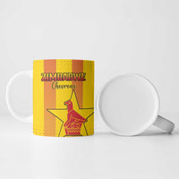 Custom Zimbabwe Cricket Ceramic Mug Go Champions - Wonder Print Shop