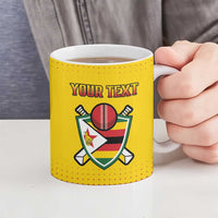 Custom Zimbabwe Cricket Ceramic Mug Go Champions - Wonder Print Shop