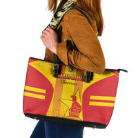 Zimbabwe Cricket Leather Tote Bag Go Champions LT15