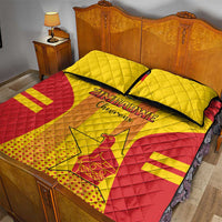 Zimbabwe Cricket Quilt Bed Set Go Champions LT15