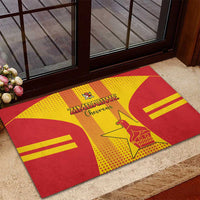 Zimbabwe Cricket Rubber Doormat Go Champions LT15