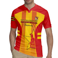 Custom Zimbabwe Cricket Rugby Jersey Go Champions - Wonder Print Shop