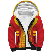 Custom Zimbabwe Cricket Sherpa Hoodie Go Champions - Wonder Print Shop