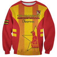 Custom Zimbabwe Cricket Sweatshirt Go Champions - Wonder Print Shop