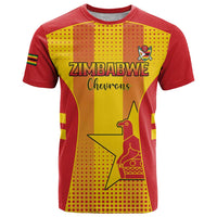 Custom Zimbabwe Cricket T Shirt Go Champions - Wonder Print Shop