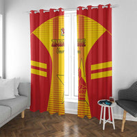 Zimbabwe Cricket Window Curtain Go Champions LT15