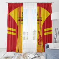 Zimbabwe Cricket Window Curtain Go Champions LT15