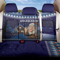 Iceland Christmas Askasleikir Back Car Seat Cover The Yule Lads Bowl Licker - Wonder Print Shop