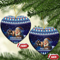 Iceland Christmas Askasleikir Ceramic Ornament The Yule Lads Bowl Licker - Wonder Print Shop