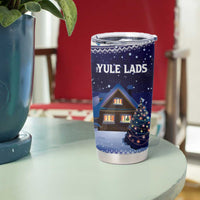 Iceland Christmas Askasleikir Tumbler Cup The Yule Lads Bowl Licker - Wonder Print Shop