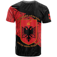 Albania Independence Day T Shirt Albanian Eagle - Grunge Style - Wonder Print Shop