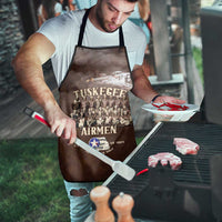 Remembering Tuskegee Airmen Apron Heroes of the 332nd Squadron Retro Style - Wonder Print Shop