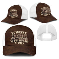 Remembering Tuskegee Airmen Baseball Net Cap Heroes of the 332nd Squadron Retro Style - Wonder Print Shop