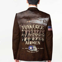 Remembering Tuskegee Airmen Blazer Heroes of the 332nd Squadron Retro Style - Wonder Print Shop