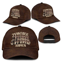 Remembering Tuskegee Airmen Classic Cap Heroes of the 332nd Squadron Retro Style - Wonder Print Shop