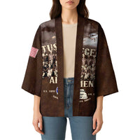 Remembering Tuskegee Airmen Kimono Heroes of the 332nd Squadron Retro Style - Wonder Print Shop