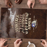 Remembering Tuskegee Airmen Puzzle Heroes of the 332nd Squadron Retro Style - Wonder Print Shop