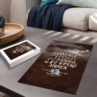 Remembering Tuskegee Airmen Puzzle Heroes of the 332nd Squadron Retro Style - Wonder Print Shop
