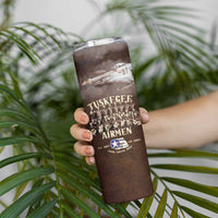 Remembering Tuskegee Airmen Skinny Tumbler Heroes of the 332nd Squadron Retro Style - Wonder Print Shop