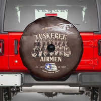 Remembering Tuskegee Airmen Spare Tire Cover Heroes of the 332nd Squadron Retro Style - Wonder Print Shop