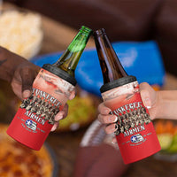 Remembering Tuskegee Airmen 4 in 1 Can Cooler Tumbler Heroes of the 332nd Squadron Red Art - Wonder Print Shop