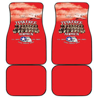 Remembering Tuskegee Airmen Car Mats Heroes of the 332nd Squadron Red Art - Wonder Print Shop
