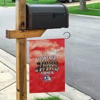 Remembering Tuskegee Airmen Garden Flag Heroes of the 332nd Squadron Red Art - Wonder Print Shop