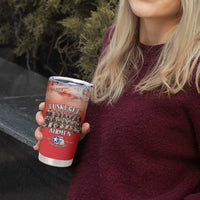 Remembering Tuskegee Airmen Tumbler Cup Heroes of the 332nd Squadron Red Art - Wonder Print Shop