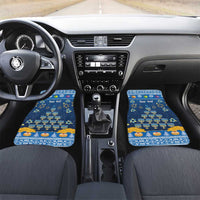 Personalised Jewish Hanukkah Xmas Car Mats Merry Chrismukkah - Wonder Print Shop