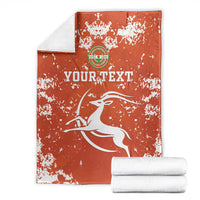 Custom Niger Football Blanket Go Menas