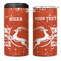Custom Niger Football 4 in 1 Can Cooler Tumbler Go Menas - Wonder Print Shop