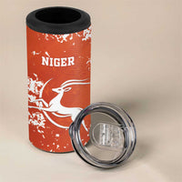 Custom Niger Football 4 in 1 Can Cooler Tumbler Go Menas - Wonder Print Shop