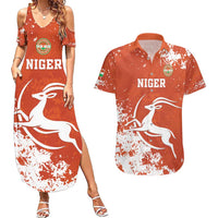 Custom Niger Football Couples Matching Summer Maxi Dress and Hawaiian Shirt Go Menas - Wonder Print Shop