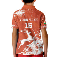 Custom Niger Football Kid Polo Shirt Go Menas - Wonder Print Shop