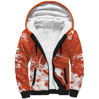 Custom Niger Football Sherpa Hoodie Go Menas - Wonder Print Shop