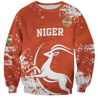 Custom Niger Football Sweatshirt Go Menas - Wonder Print Shop