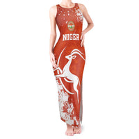 Custom Niger Football Tank Maxi Dress Go Menas - Wonder Print Shop