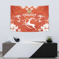 Custom Niger Football Tapestry Go Menas - Wonder Print Shop