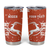 Custom Niger Football Tumbler Cup Go Menas - Wonder Print Shop