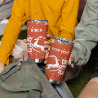 Custom Niger Football Tumbler Cup Go Menas - Wonder Print Shop