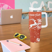 Custom Niger Football Tumbler With Handle Go Menas - Wonder Print Shop