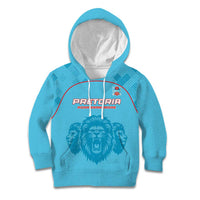 Custom South Africa Pretoria Cricket Kid Hoodie Roar Saam More - This Is Pretoria - Wonder Print Shop