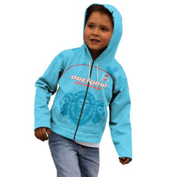 Custom South Africa Pretoria Cricket Kid Hoodie Roar Saam More - This Is Pretoria - Wonder Print Shop