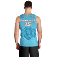 Custom South Africa Pretoria Cricket Men Tank Top Roar Saam More - This Is Pretoria - Wonder Print Shop