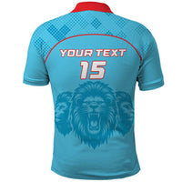 Custom South Africa Pretoria Cricket Polo Shirt Roar Saam More - This Is Pretoria - Wonder Print Shop