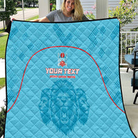 Custom South Africa Pretoria Cricket Quilt Roar Saam More - This Is Pretoria - Wonder Print Shop